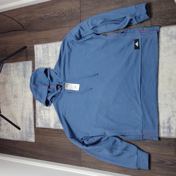 Adidas Womens SuperHer Sweatshirt H67062 Altered Blue S - Picture 5 of 15